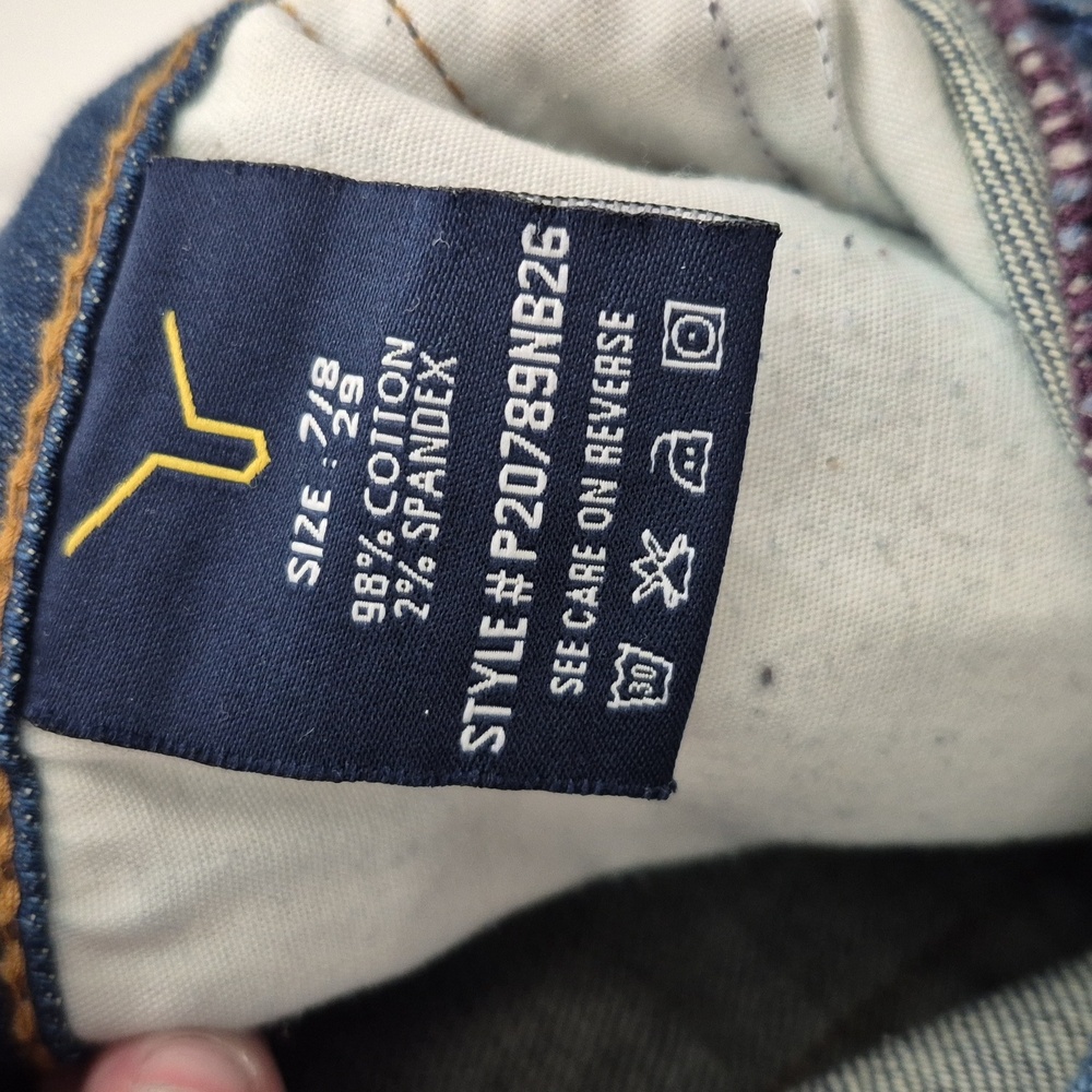 Vigoss Studio Straight Blue Jeans Size 7-8/29 - Picture 5 of 5